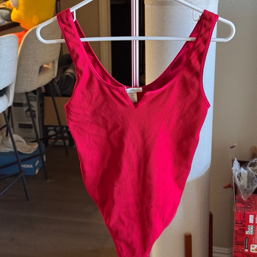 Red Bodysuit